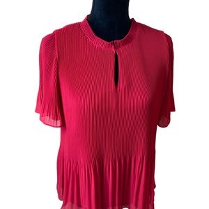 Ann Taylor Hot Pink Top